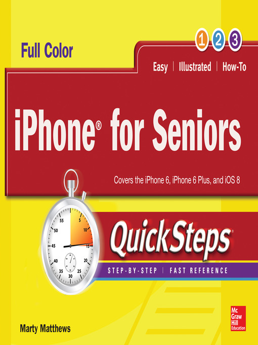 Title details for iPhone for Seniors QuickSteps by Marty Matthews - Available
